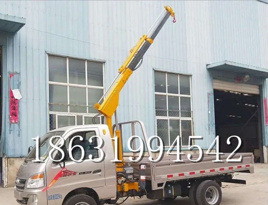 云龙县随车吊机220伏家用吊机220v移动吊机包安装随车吊机装卸货物汽车液压吊臂包安装